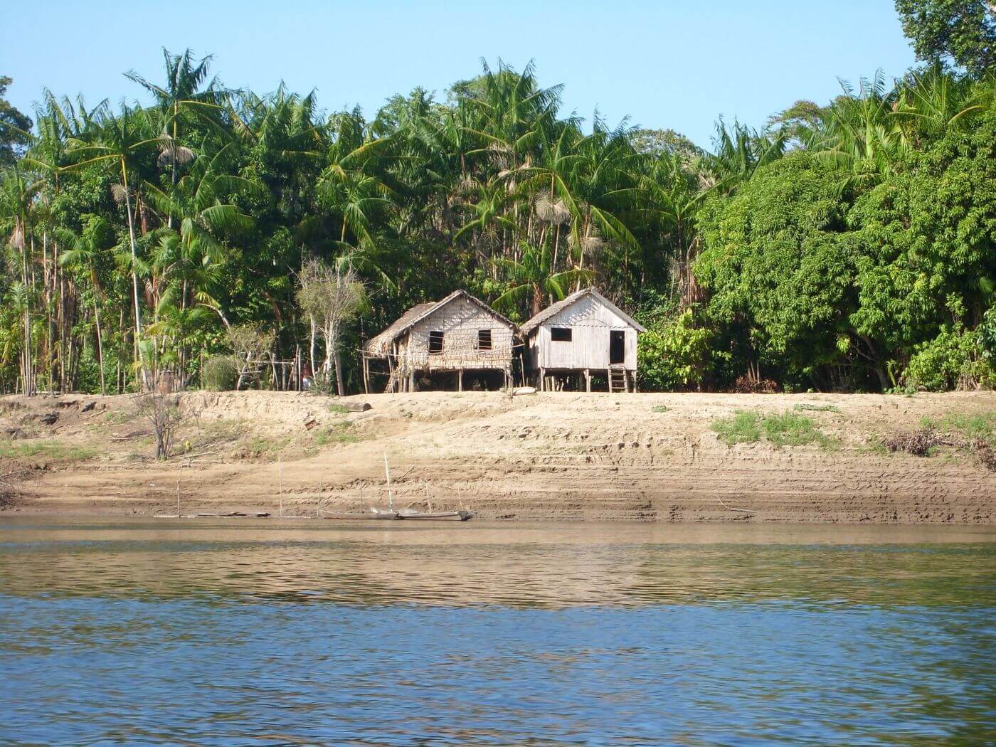 Siedlung am Amazonas