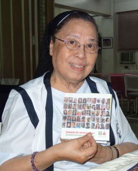 Sister Mary John Mananzan, Fastenaktion-Partnerin aus den Philippinen