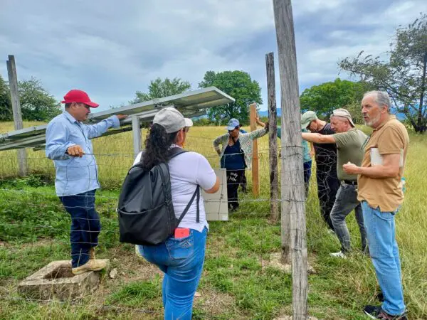 Étangs piscicoles et panneaux solaires