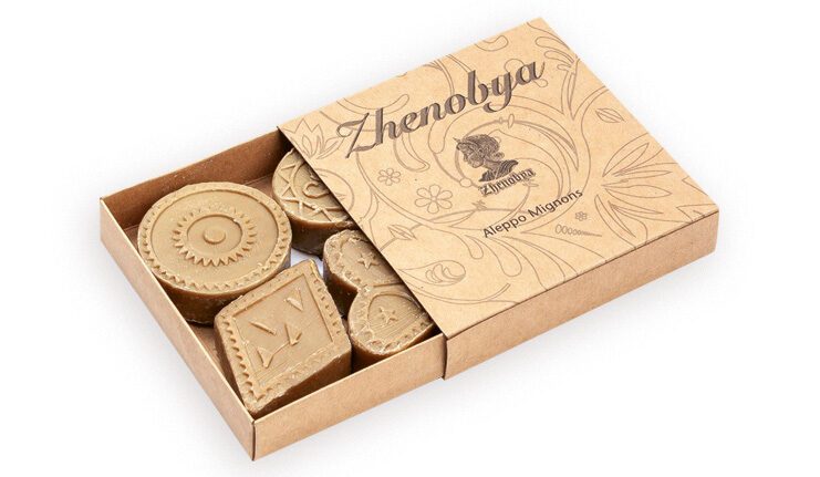 Zhenobya savon d'Alep Mignions, 4 Set, 120g