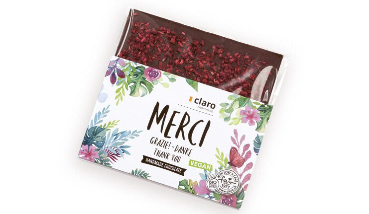 Chocolat Noir «Merci» BIO 80 g