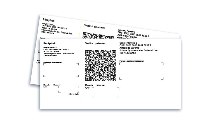 Einzahlungsschein FR